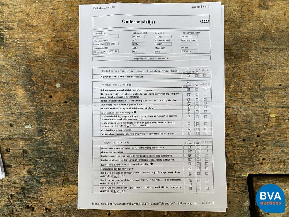 Audi S8 4.0 TFSI Quattro 520 PS A8 2013, 1-TLF-60.