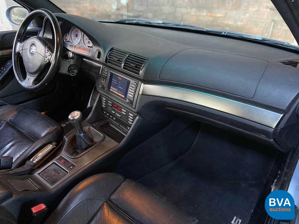 BMW M5 E39 Limousine 400 PS 5er 2000 -Original Dutch-, 99-DZ-VZ.