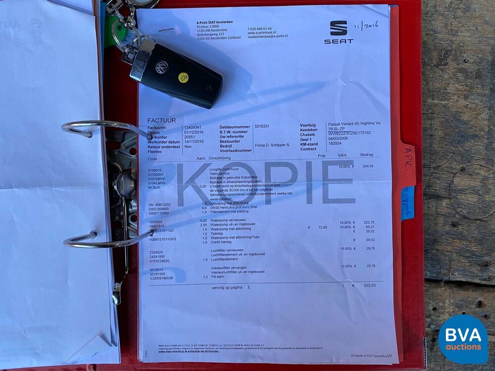 Volkswagen Passat Variante 2.0 FSI Highline 150 PS 2006 -Original NL-, 79-SL-ZP.