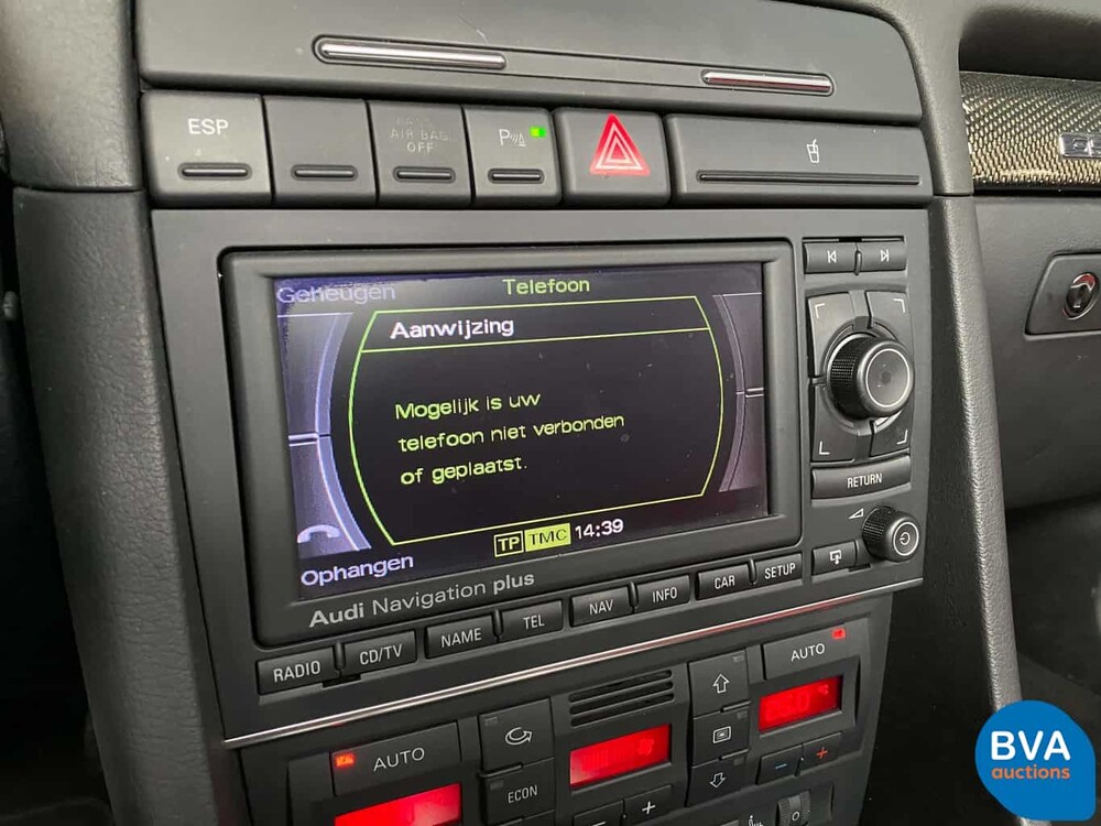 Audi S4 Cabriolet 4.2 V8 Quattro 344 PS 2006 - Original NL - A4, 96-SV-SB.