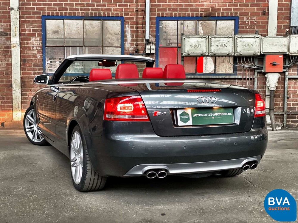 Audi S4 Cabriolet 4.2 V8 Quattro 344 PS 2006 - Original NL - A4, 96-SV-SB.