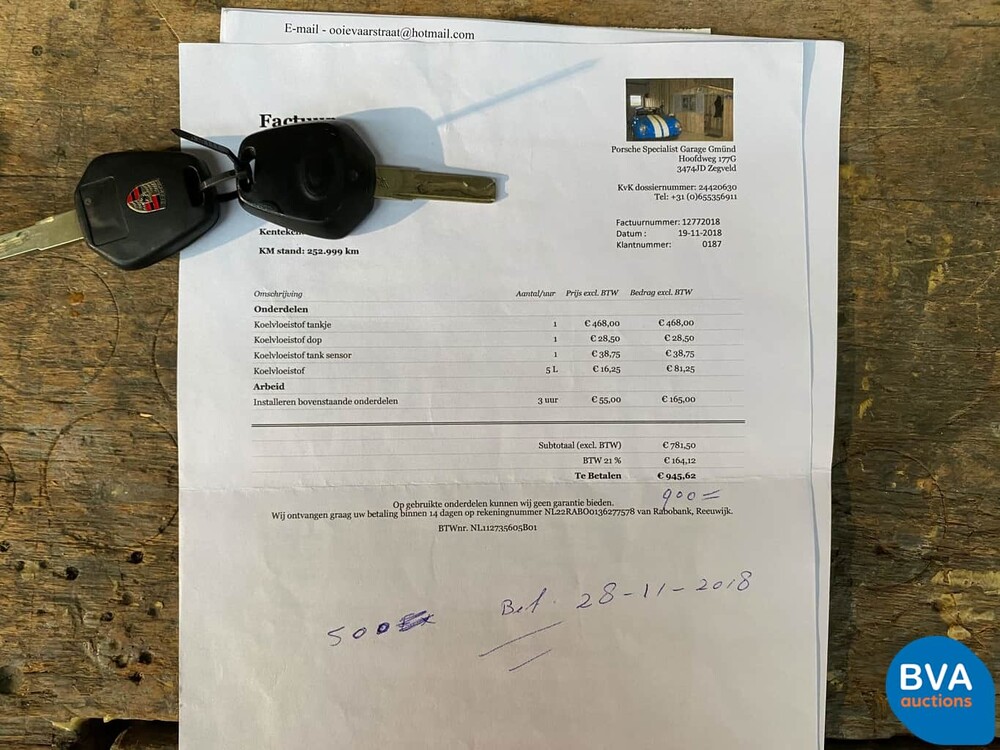Porsche 911 3.4 Carrera Coupé 300 PS 1998 - Original NL -, TD-JZ-51.