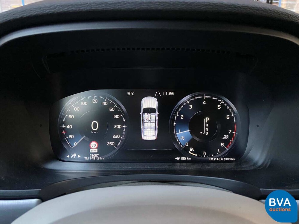 Volvo S90 T5 Beschriftung 254 PS 2017 -Original NL-, NR-709-L.