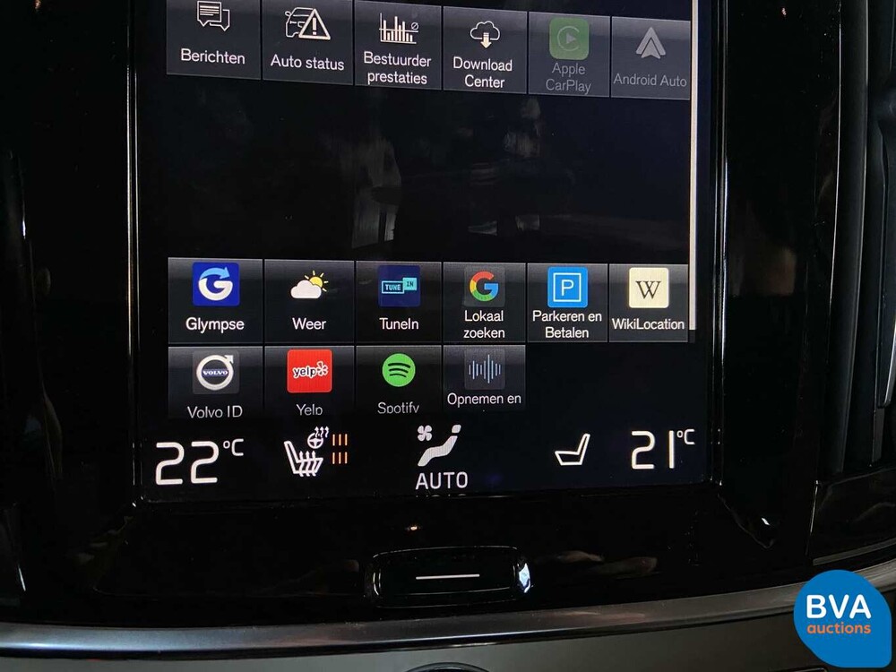 Volvo S90 T5 Beschriftung 254 PS 2017 -Original NL-, NR-709-L.