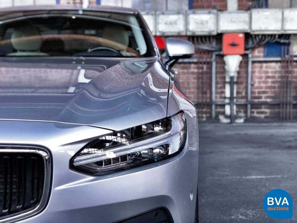 Volvo S90 T5 Beschriftung 254 PS 2017 -Original NL-, NR-709-L.