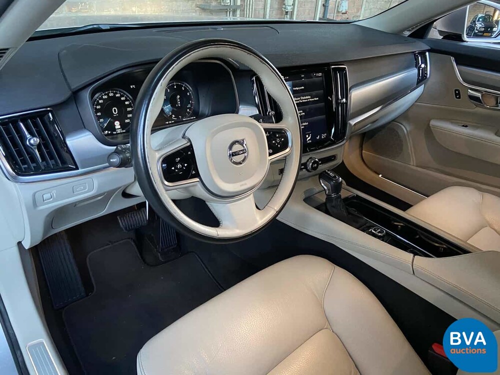 Volvo S90 T5 Beschriftung 254 PS 2017 -Original NL-, NR-709-L.