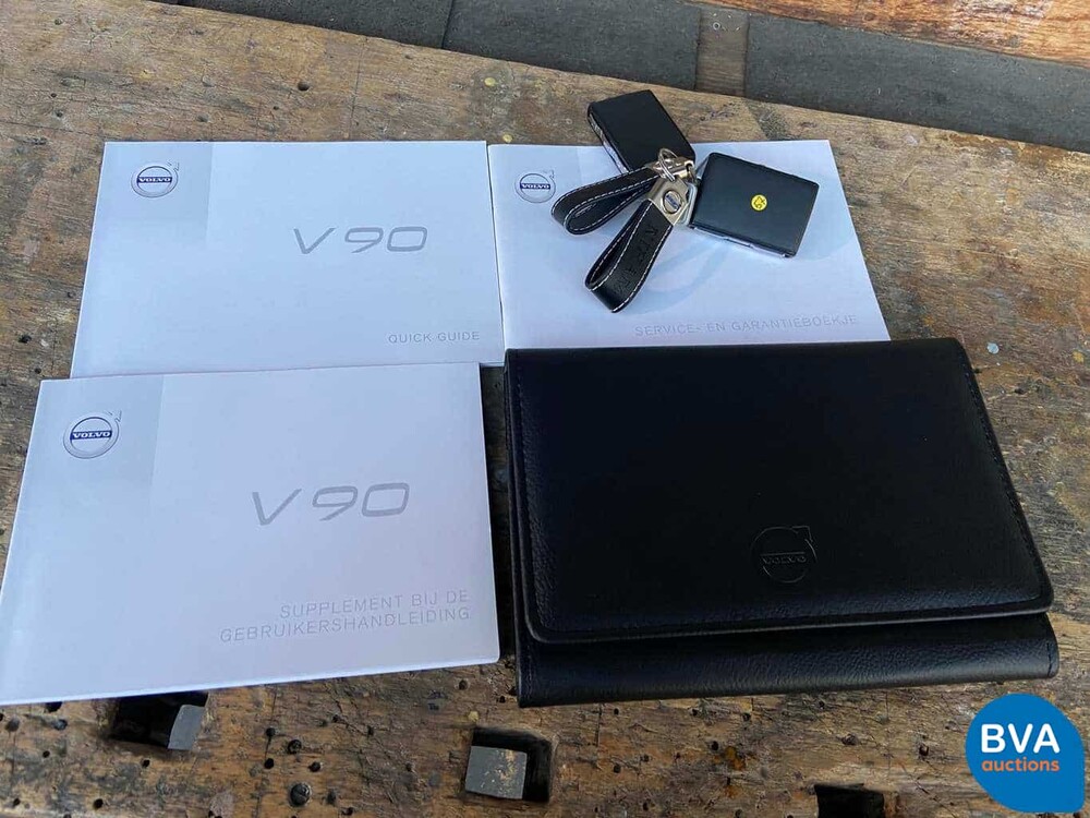 Volvo S90 T5 Beschriftung 254 PS 2017 -Original NL-, NR-709-L.