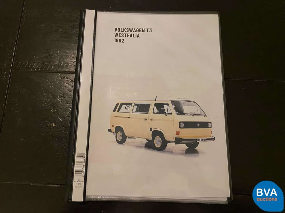 Volkswagen T3 Westfalia Camper Transporter 1982, J-680-JT.