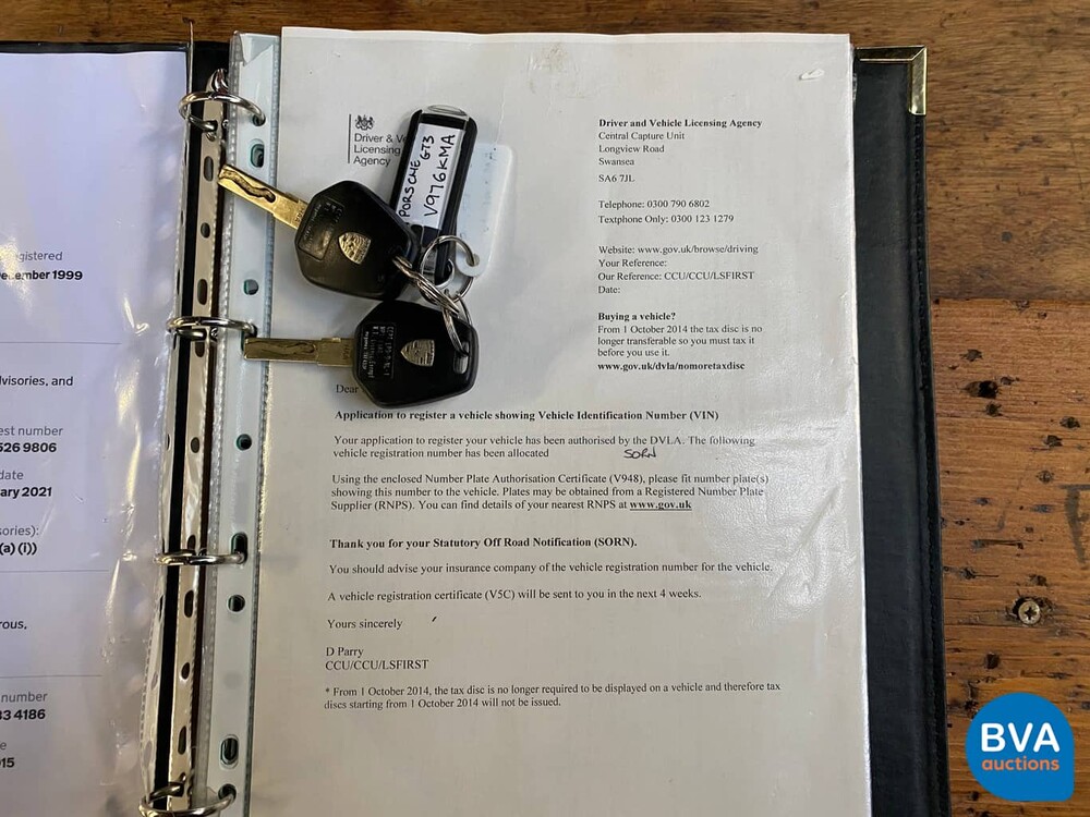 Porsche 911 GT3 Clubsport 3.6 MKI 996 1999.