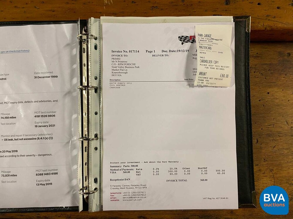 Porsche 911 GT3 Clubsport 3.6 MKI 996 1999.