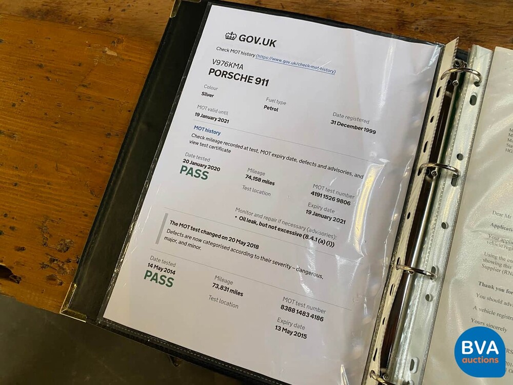 Porsche 911 GT3 Clubsport 3.6 MKI 996 1999.