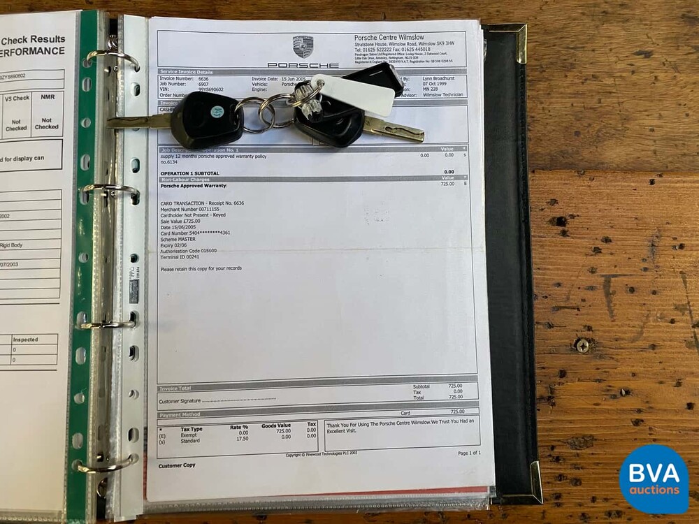 Porsche 911 GT3 Clubsport 3.6 MKI 996 1999.