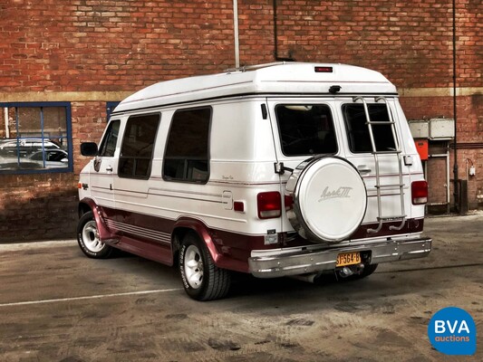 1990 Chevrolet Chevy Van 20 Camper V8, SJ-564-B.