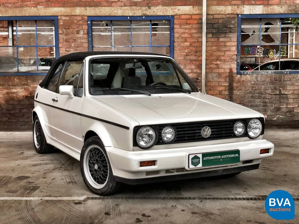 Volkswagen Golf I Cabriolet 1.6 GLS 1989, 33-GX-LV.