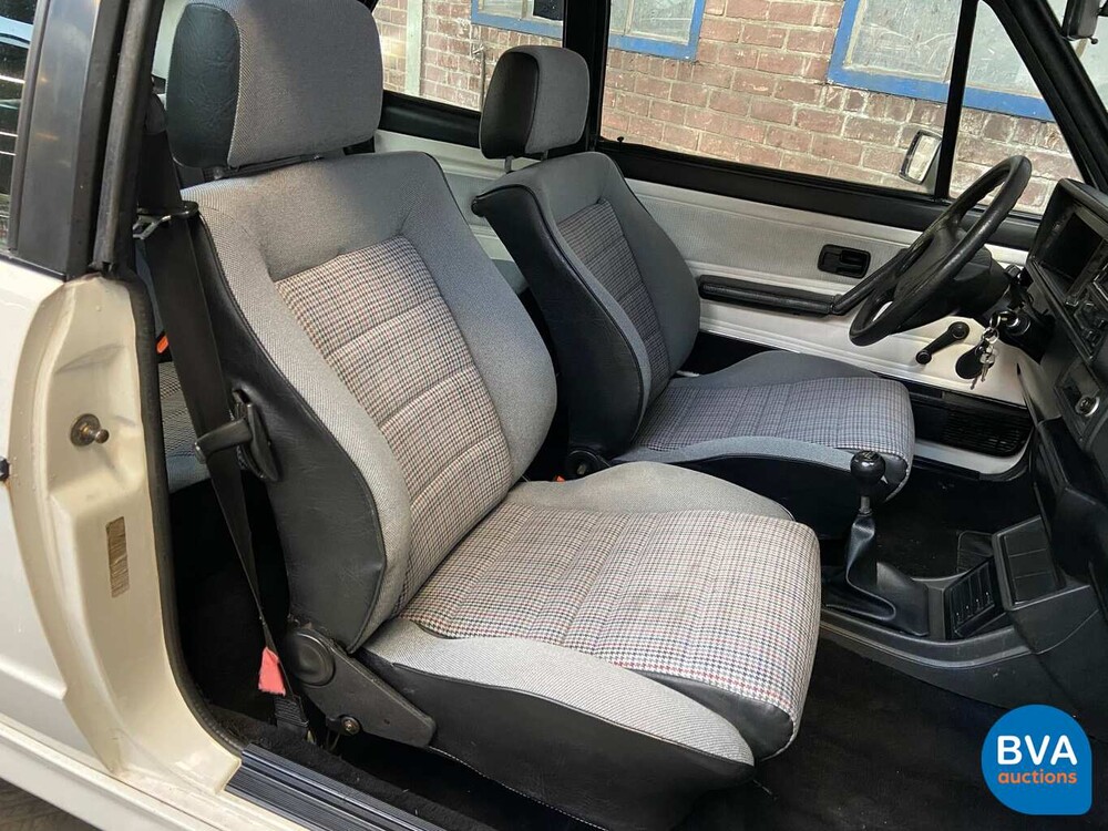 Volkswagen Golf I Cabriolet 1.6 GLS 1989, 33-GX-LV.