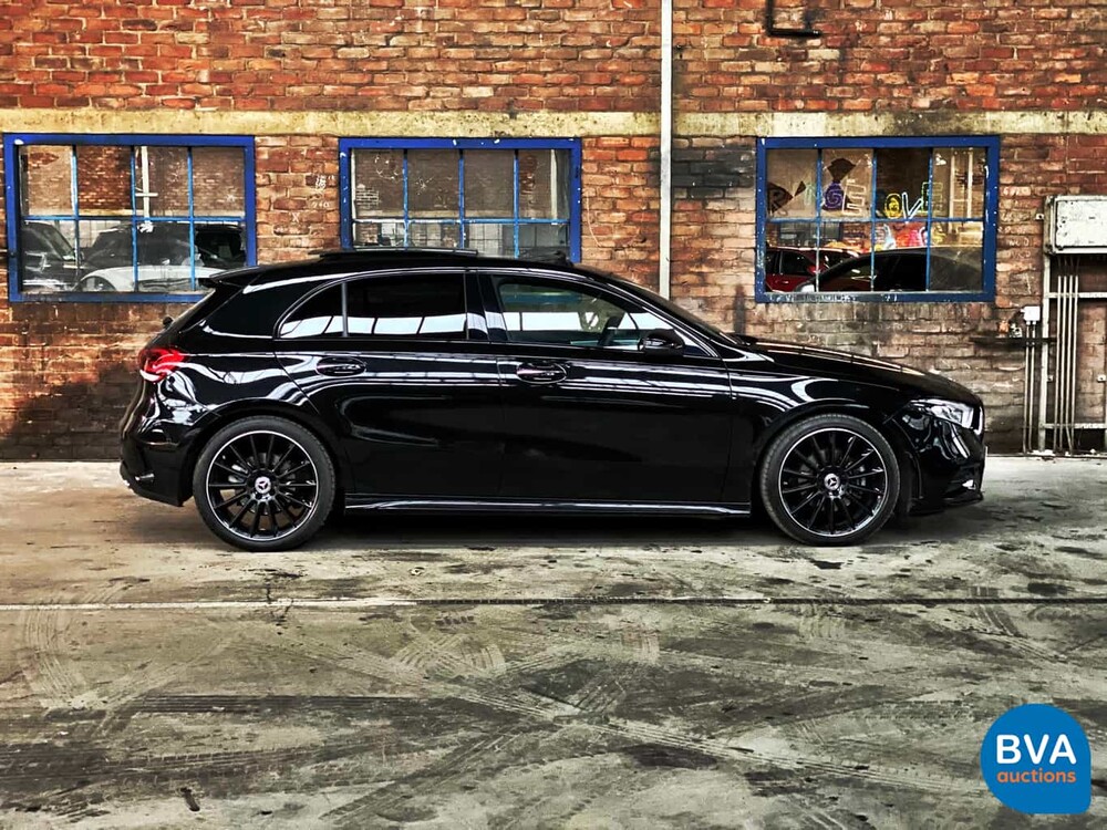 Mercedes-Benz A200 AMG MY-2019 163hp A-class -Original NL- Night-Edition, TH-524-K.