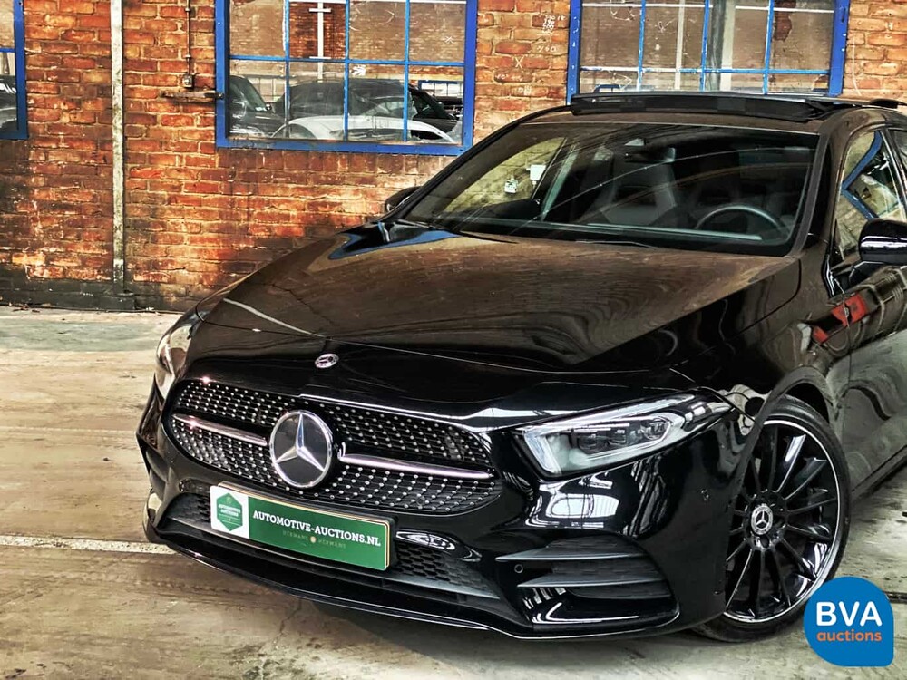 Mercedes-Benz A200 AMG MY-2019 163hp A-class -Original NL- Night-Edition, TH-524-K.