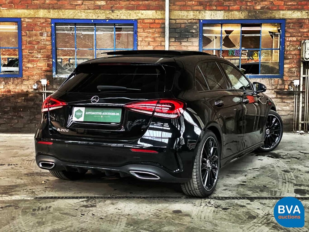 Mercedes-Benz A200 AMG MY-2019 163hp A-class -Original NL- Night-Edition, TH-524-K.