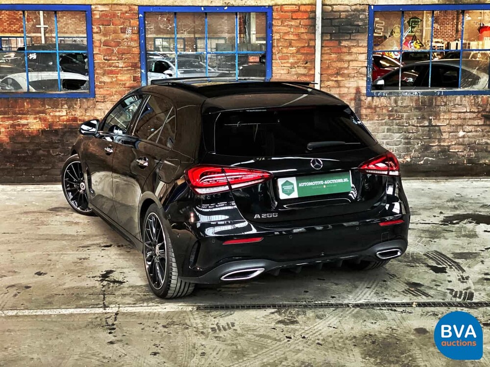 Mercedes-Benz A200 AMG MY-2019 163hp A-class -Original NL- Night-Edition, TH-524-K.