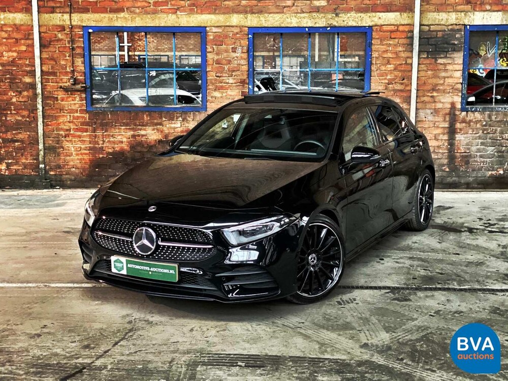 Mercedes-Benz A200 AMG MY-2019 163hp A-class -Original NL- Night-Edition, TH-524-K.
