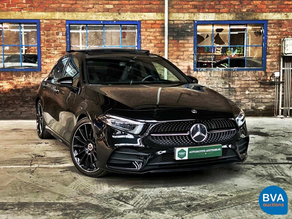 Mercedes-Benz A200 AMG MY-2019 163hp A-class -Original NL- Night-Edition, TH-524-K.