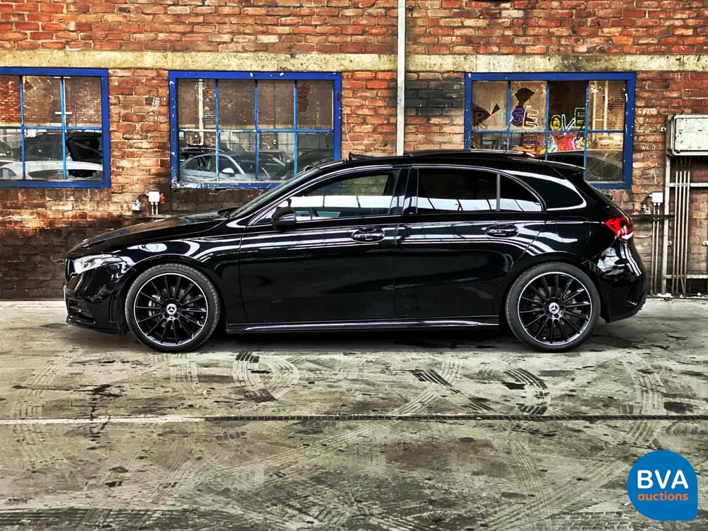 Mercedes-Benz A200 AMG MY-2019 163hp A-class -Original NL- Night-Edition, TH-524-K.