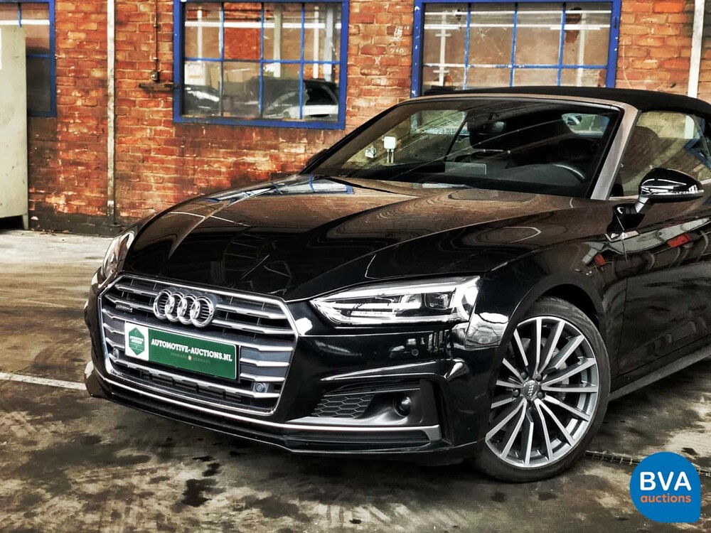 Audi A5 Cabriolet 2.0 TFSI Quattro S-lined 252hp 2018, K-568-HJ.