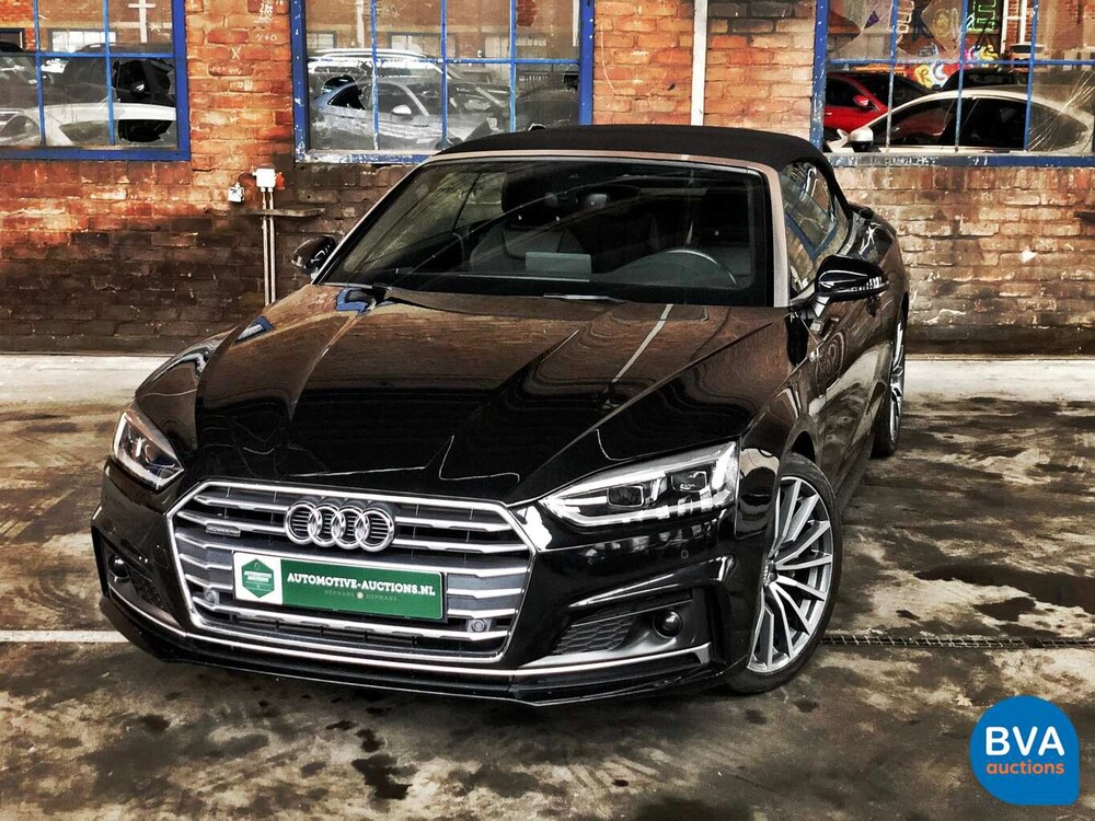 Audi A5 Cabriolet 2.0 TFSI Quattro S-lined 252hp 2018, K-568-HJ.