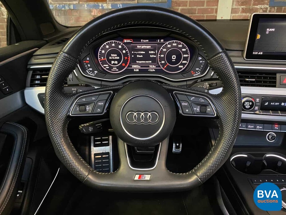 Audi A5 Cabriolet 2.0 TFSI Quattro S-lined 252hp 2018, K-568-HJ.