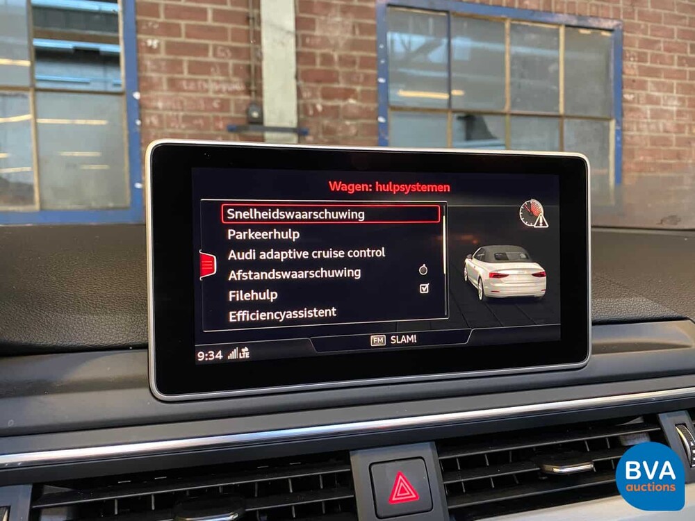 Audi A5 Cabriolet 2.0 TFSI Quattro S-lined 252hp 2018, K-568-HJ.