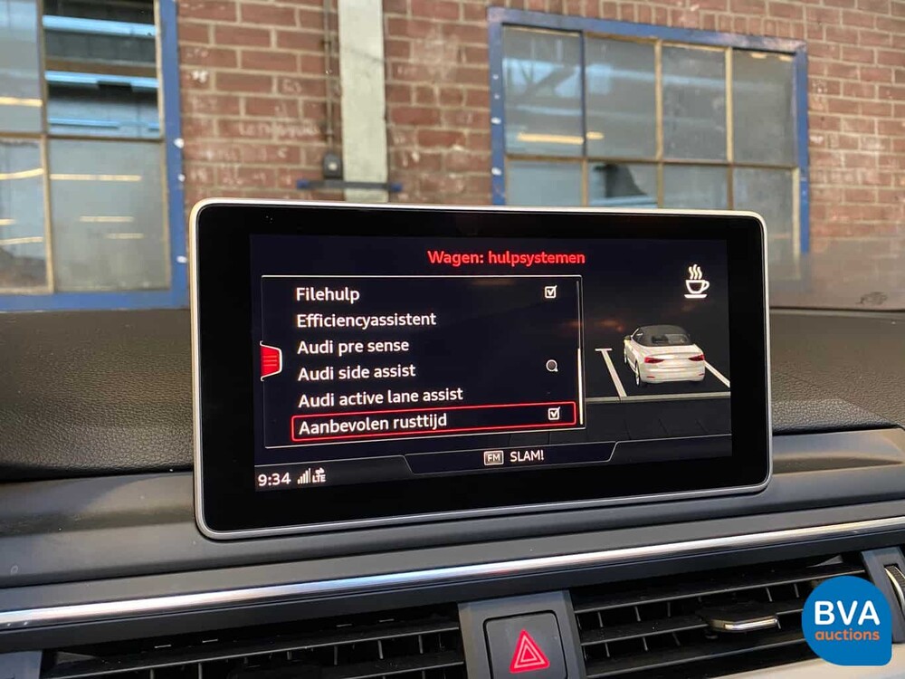 Audi A5 Cabriolet 2.0 TFSI Quattro S-lined 252hp 2018, K-568-HJ.