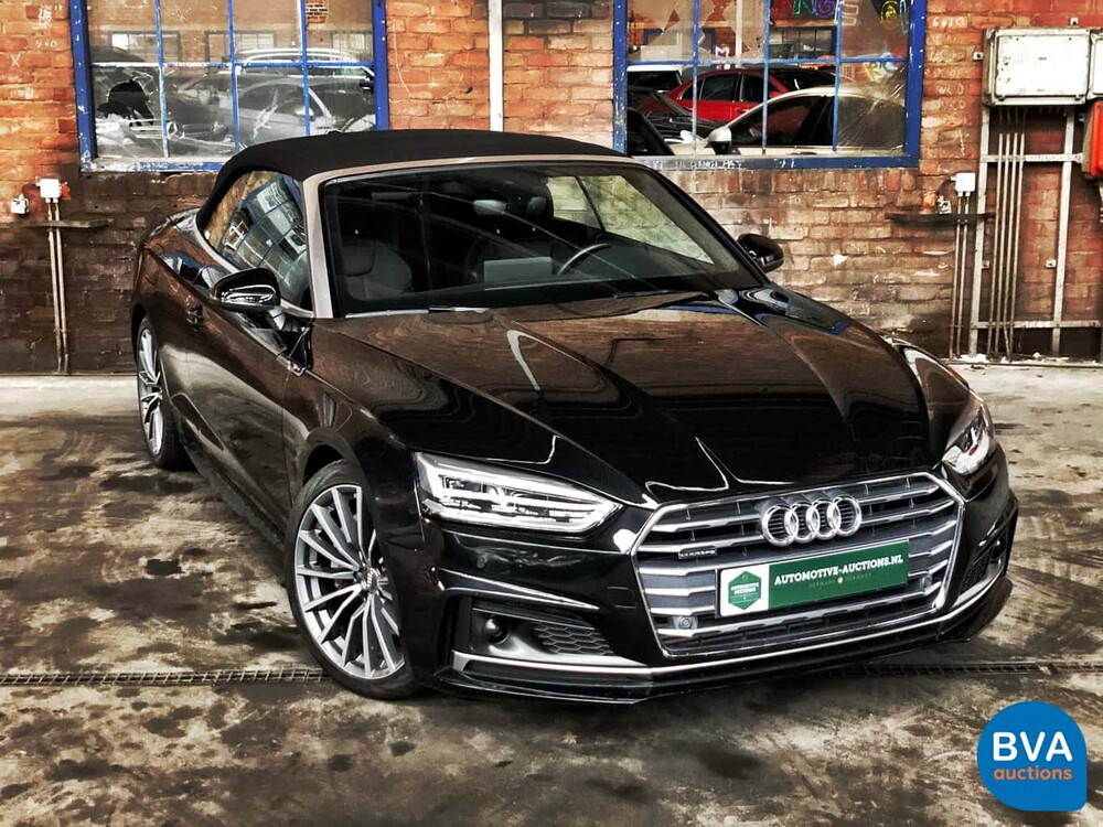 Audi A5 Cabriolet 2.0 TFSI Quattro S-lined 252hp 2018, K-568-HJ.