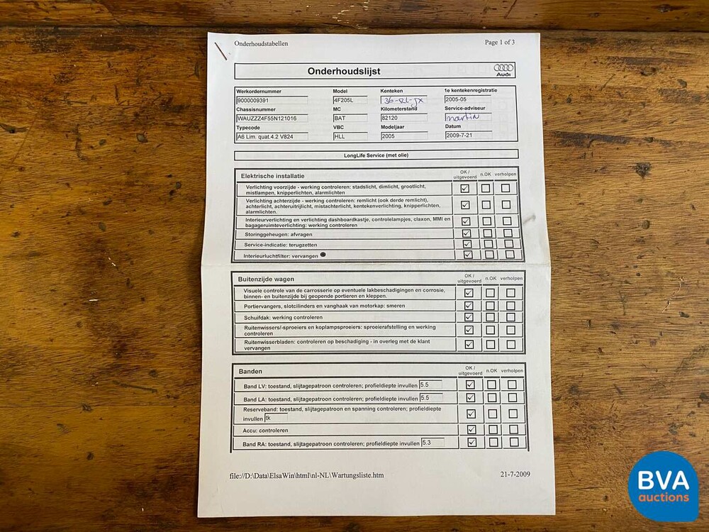 Audi A6 4.2 FSI Quattro Tiptronic 334 PS 2005 V8 Pro-Line-Original NL-, 36-RL-JX.