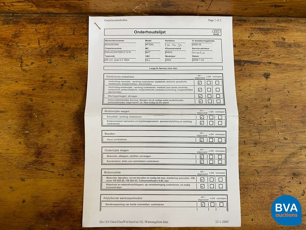 Audi A6 4.2 FSI Quattro Tiptronic 334 PS 2005 V8 Pro-Line-Original NL-, 36-RL-JX.