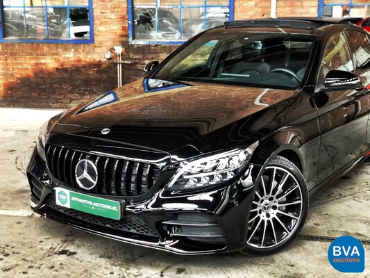 Mercedes-Benz C200 AMG Facelift C-Klasse 184pk 2019 -Garantie-, K-874-BR