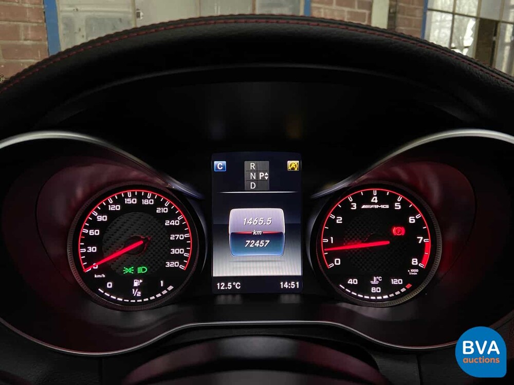 Mercedes-Benz C63S AMG 510 PS C-Klasse 2016, TG-753-T.