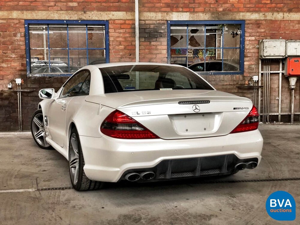 Mercedes-Benz SL63 AMG Cabriolet 6.3L 525 PS 2008.