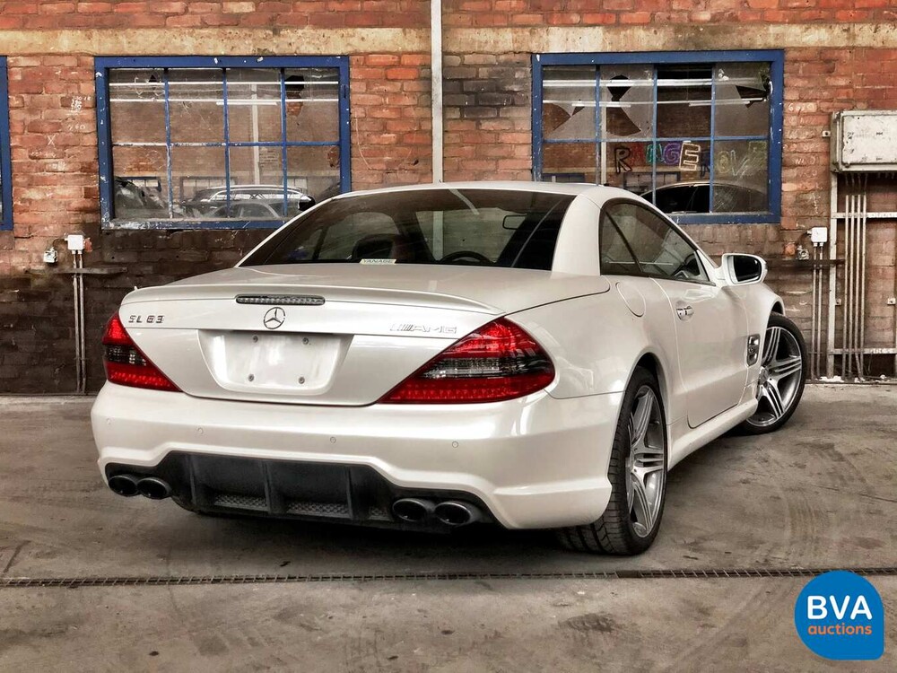 Mercedes-Benz SL63 AMG Cabriolet 6.3L 525 PS 2008.