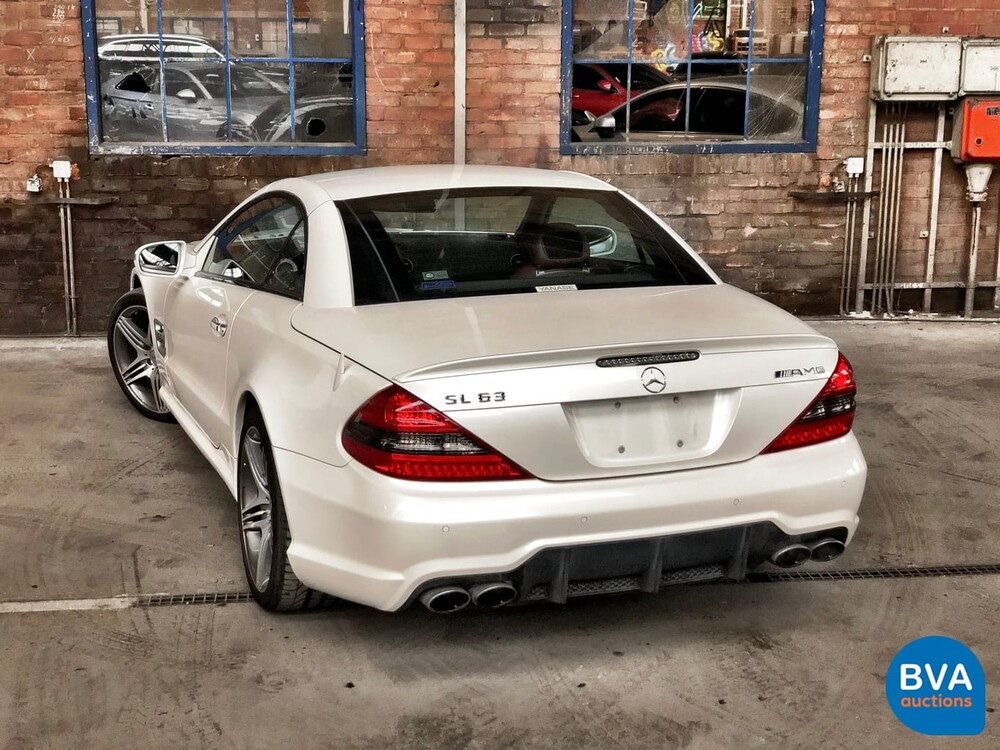 Mercedes-Benz SL63 AMG Cabriolet 6.3L 525 PS 2008.