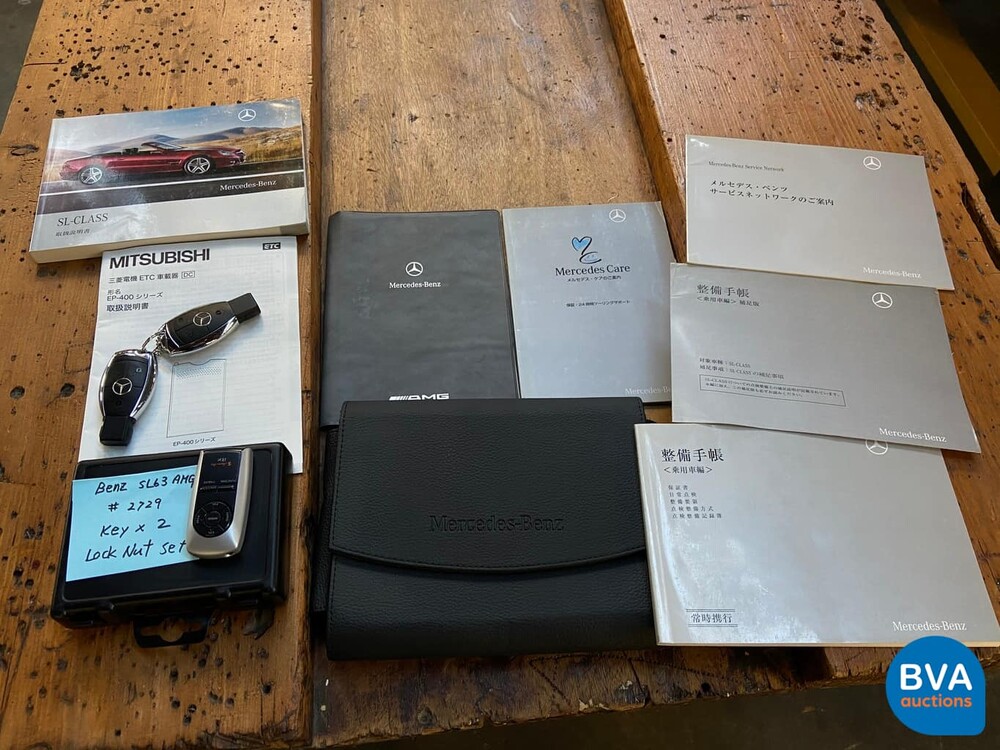 Mercedes-Benz SL63 AMG Cabriolet 6.3L 525 PS 2008.