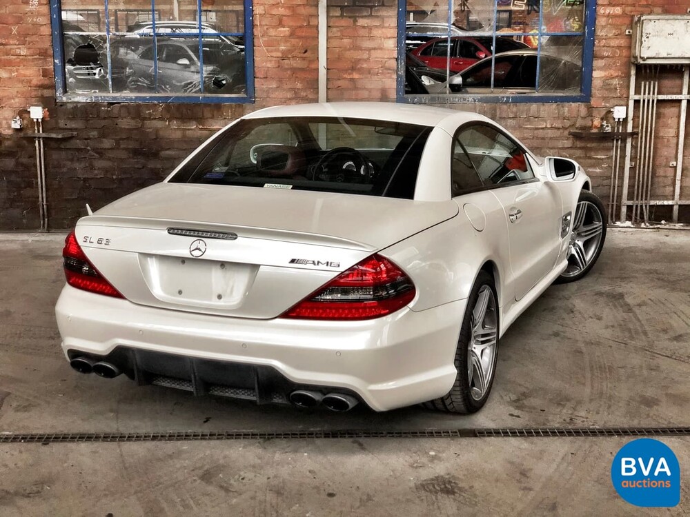 Mercedes-Benz SL63 AMG Cabriolet 6.3L 525 PS 2008.