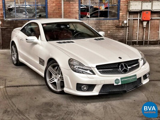 Mercedes-Benz SL63 AMG cabriolet 6.3L 525pk 2008