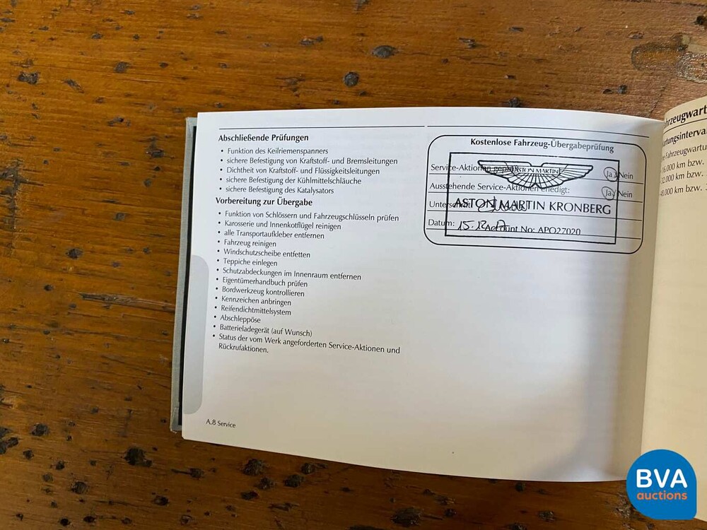 Aston Martin DB11 5.2 V12 Coupé Garantie 609 PS 2017.