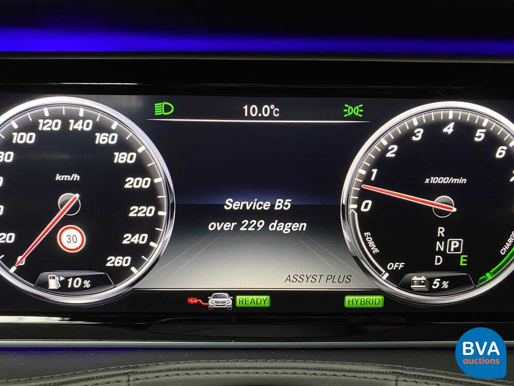 Mercedes-Benz S500e AMG LANG Plug-In Hybrid 415 PS S-Klasse 2017 S500, J-783-DJ.