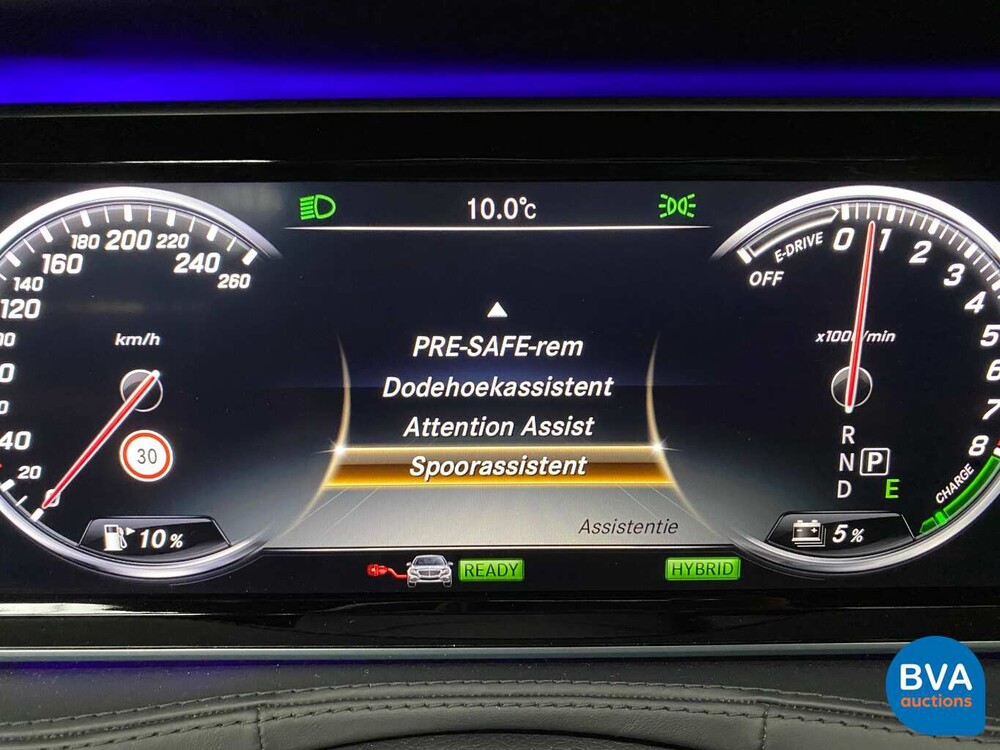 Mercedes-Benz S500e AMG LANG Plug-In Hybrid 415 PS S-Klasse 2017 S500, J-783-DJ.