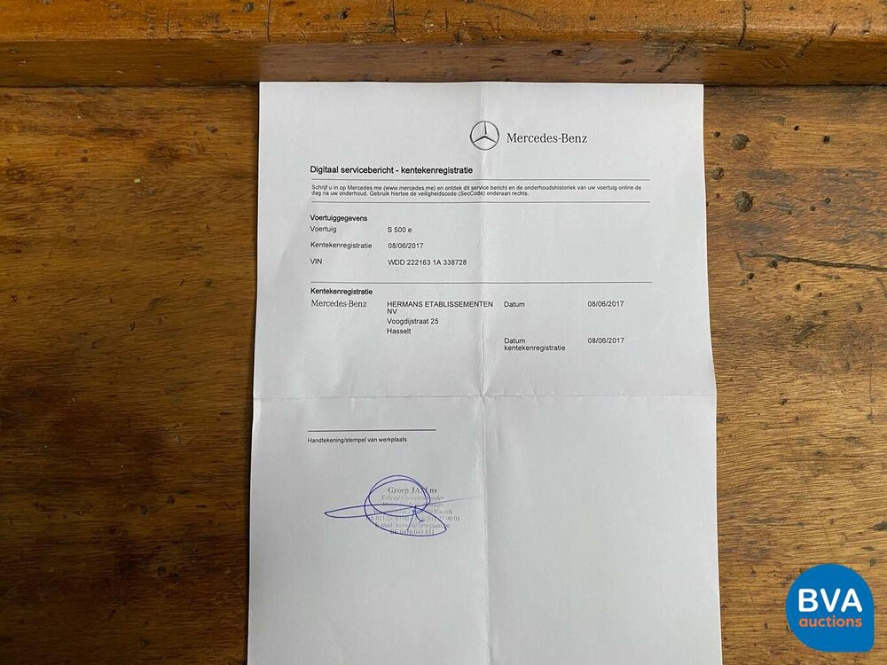 Mercedes-Benz S500e AMG LANG Plug-In Hybrid 415 PS S-Klasse 2017 S500, J-783-DJ.