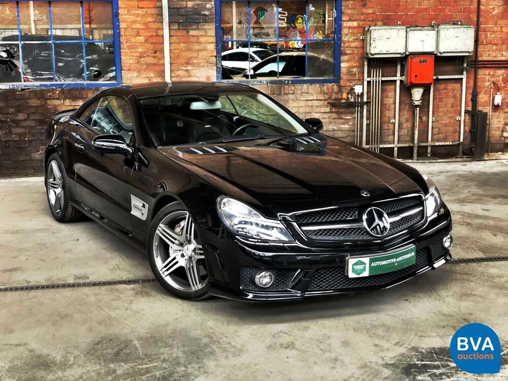 Mercedes-Benz SL63 AMG Roadster 525hp SL-Class 2008 Facelift, 7-KFT-16.