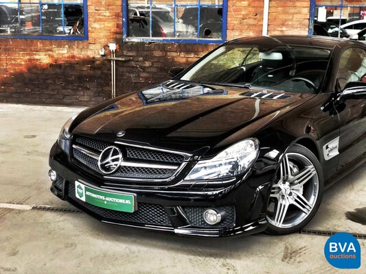 Mercedes-Benz SL63 AMG Roadster 525pk SL-Klasse 2008 Facelift, 7-KFT-16