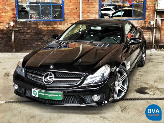 Mercedes-Benz SL63 AMG Roadster 525pk SL-Klasse 2008 Facelift, 7-KFT-16