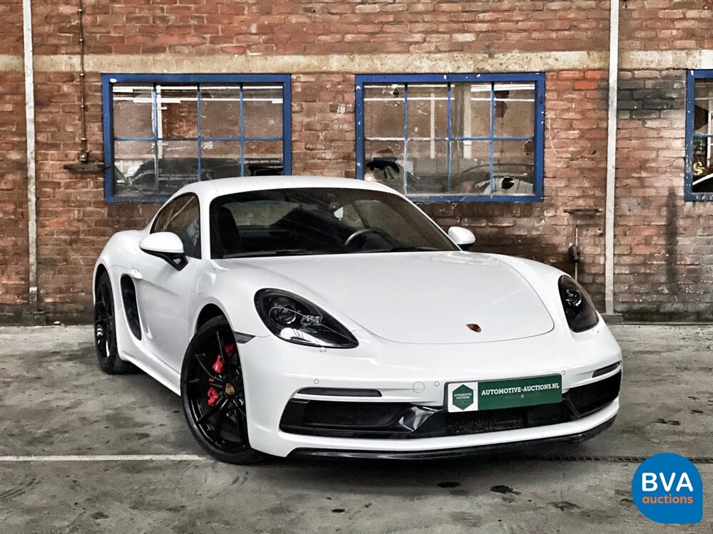 Porsche 718 Cayman S PDK 350 PS 2017 -Garantie-, niederländische Zulassung.